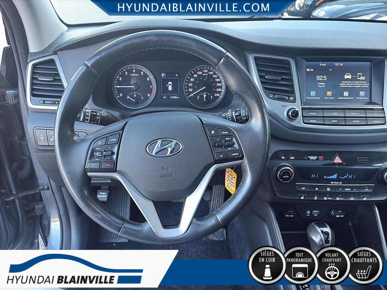 Hyundai Tucson 2018 Gris Blainville - photo #15