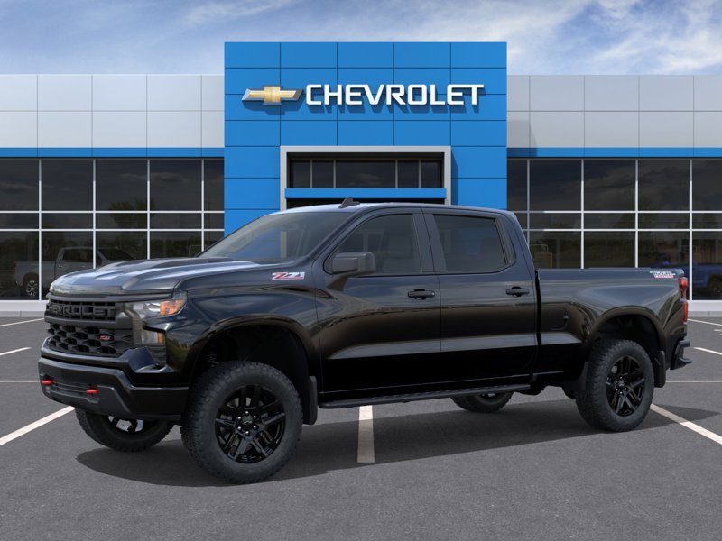 2026 CHEVROLET Silverado 1500 Custom Trail Boss cabine multiplace 4RM 157 po BLACK Montmagny - photo #1