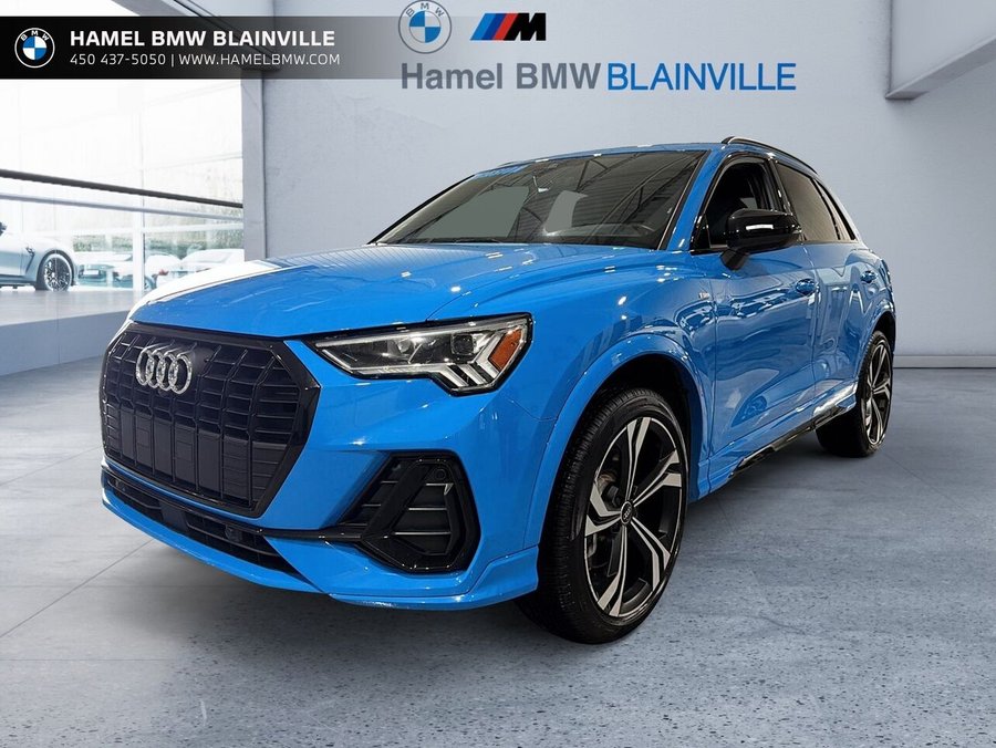 Audi Q3 2022 2022 Bleu
