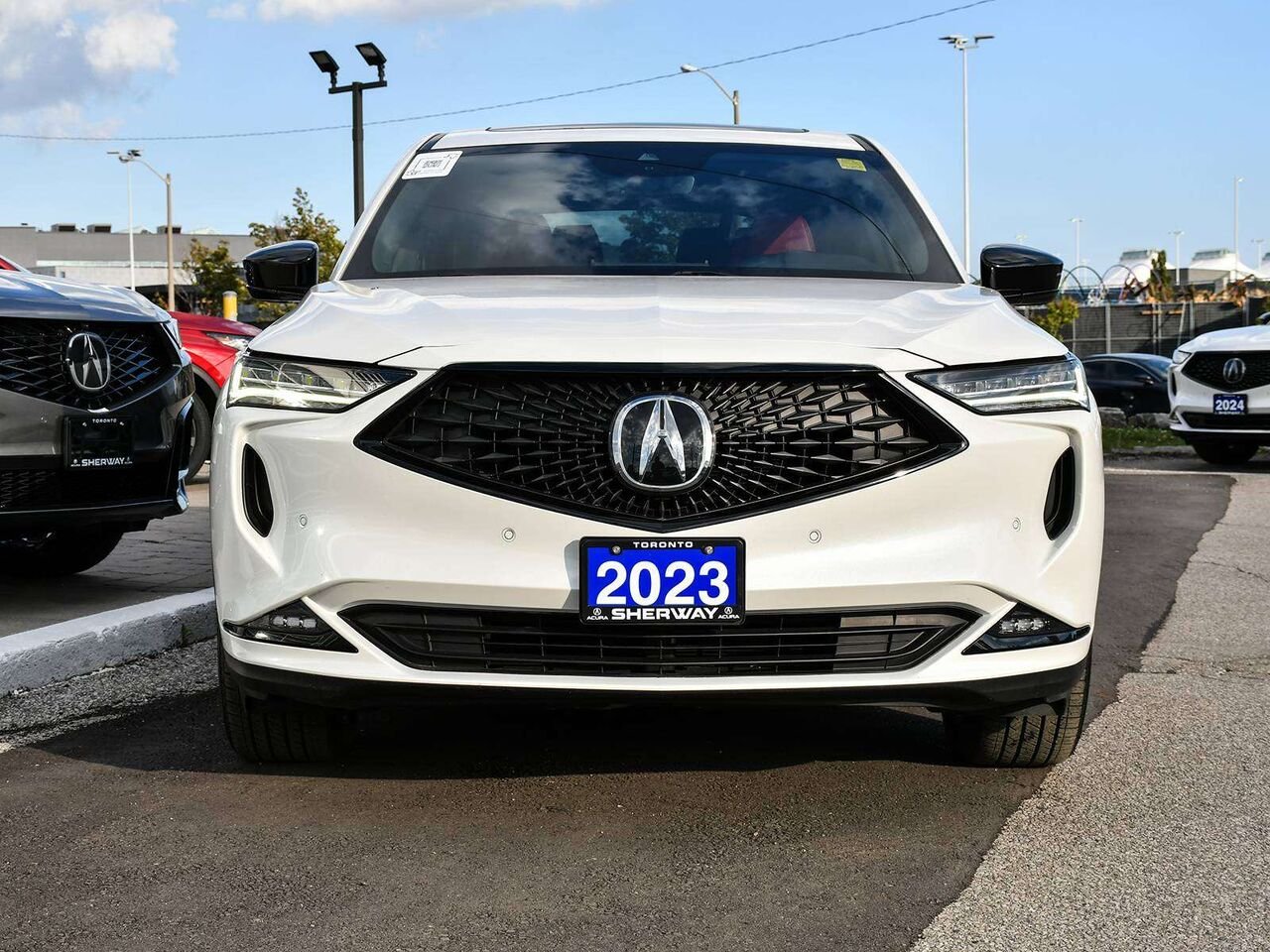 2023 Acura MDX A-Spec - ACURA CERTIFIED White Etobicoke - photo #4
