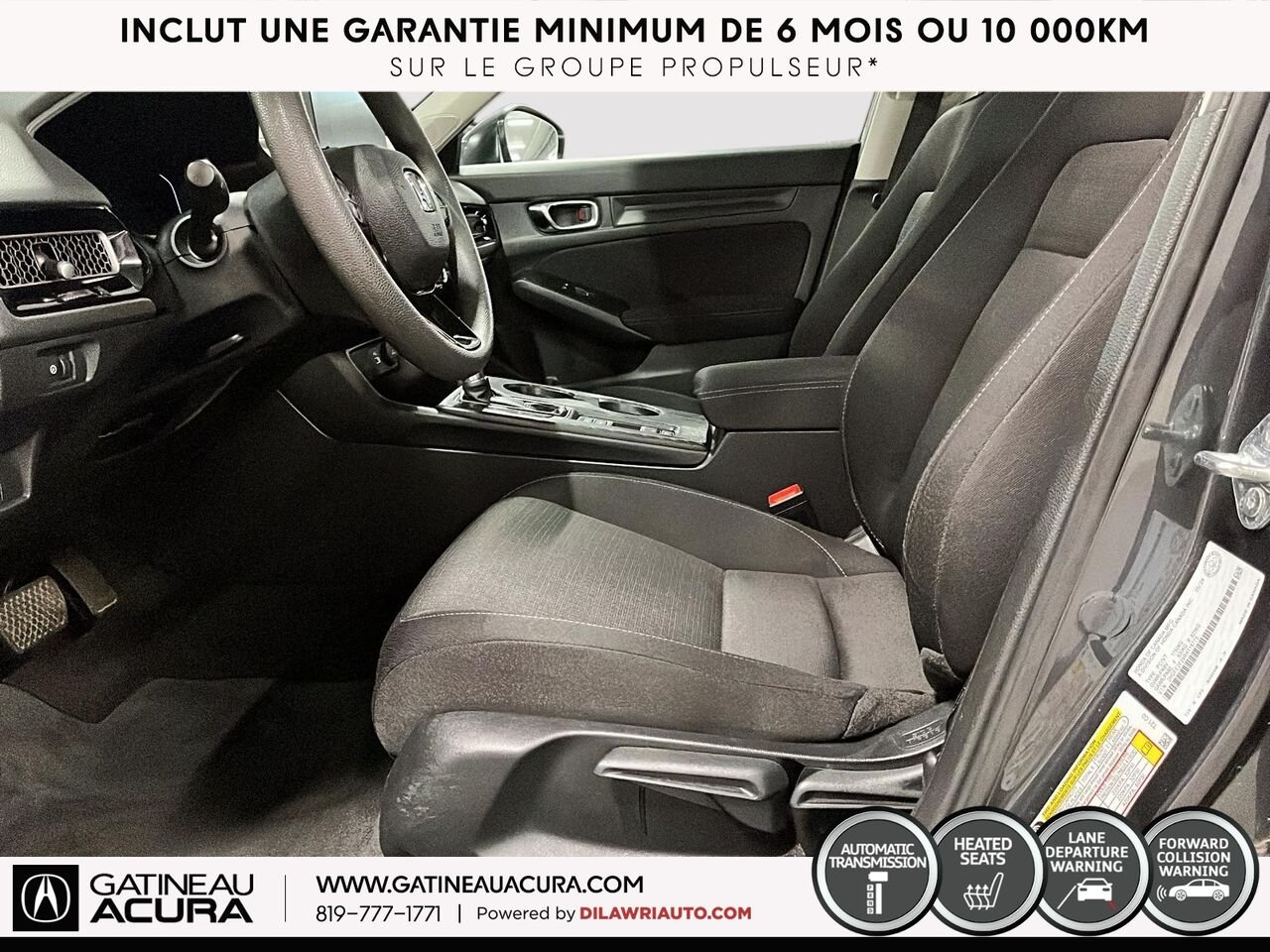 2024 Honda Civic LX Grey Ottawa & Gatineau - photo #22