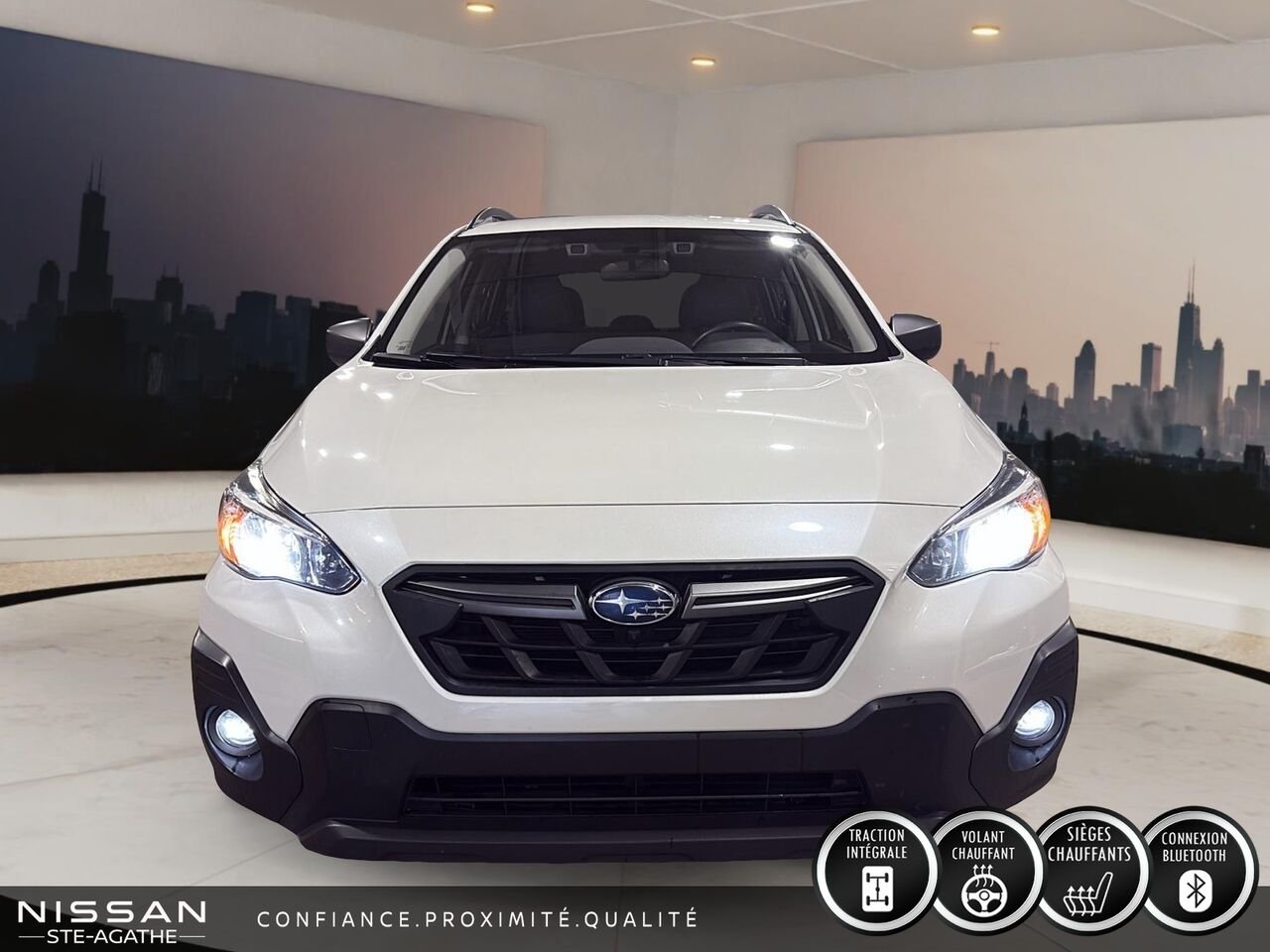 Subaru Crosstrek 2022 Blanc Saint-Jérôme - photo #1