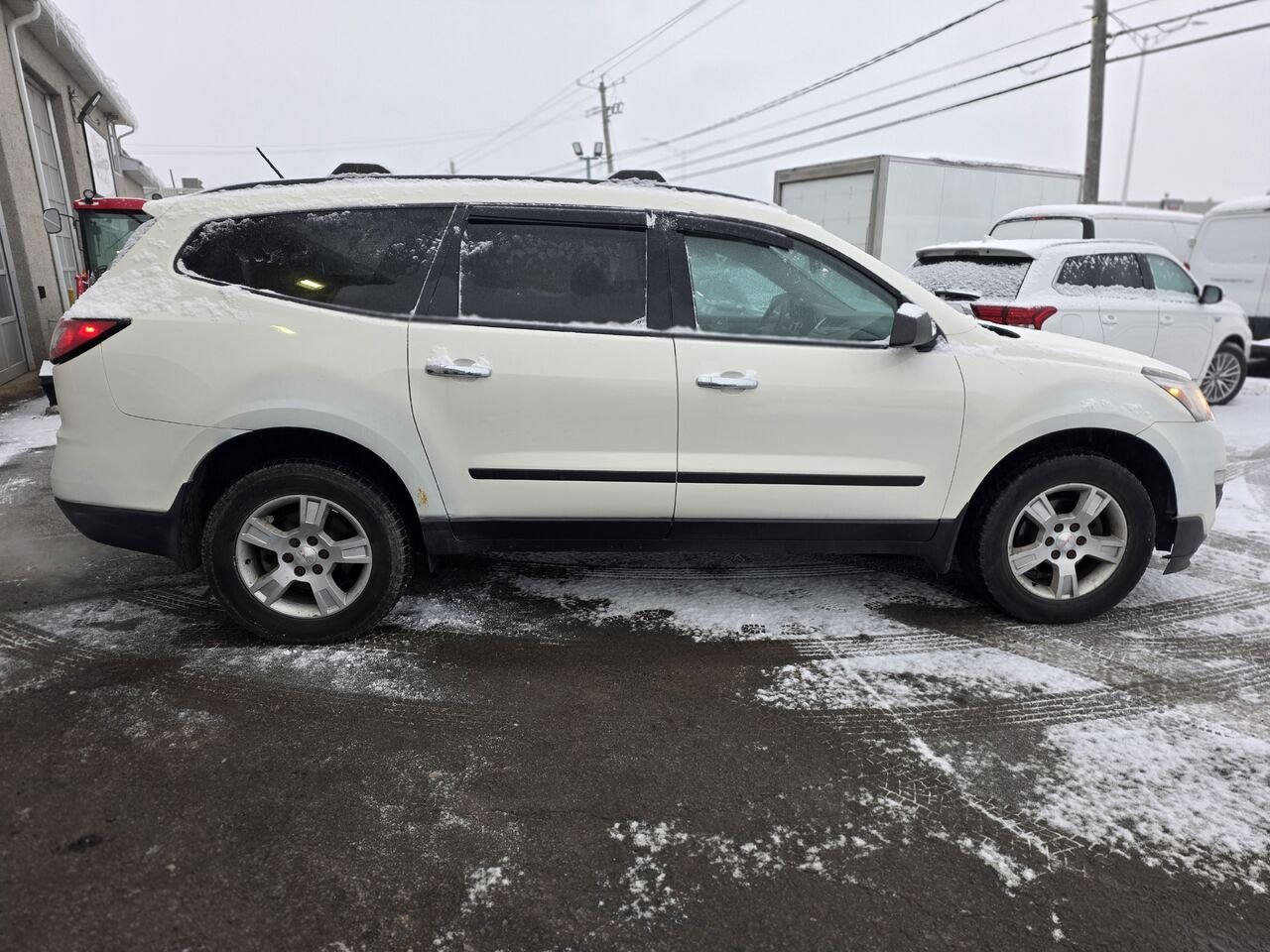 Chevrolet Traverse 2014 Blanc Longueuil, - photo #6