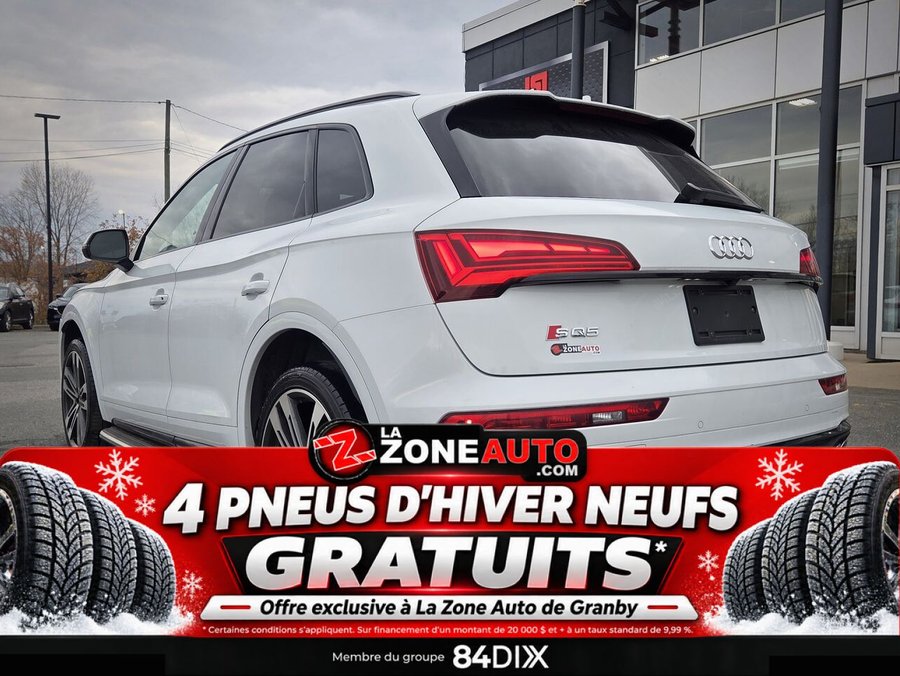 Audi SQ5 Technik Technik + Cuir rouge 2021 Blanc