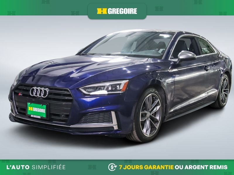 2019 Audi S5 Technik AWD AUTO A/C MAGS CUIR TOIT NAV CAM RECUL Blue