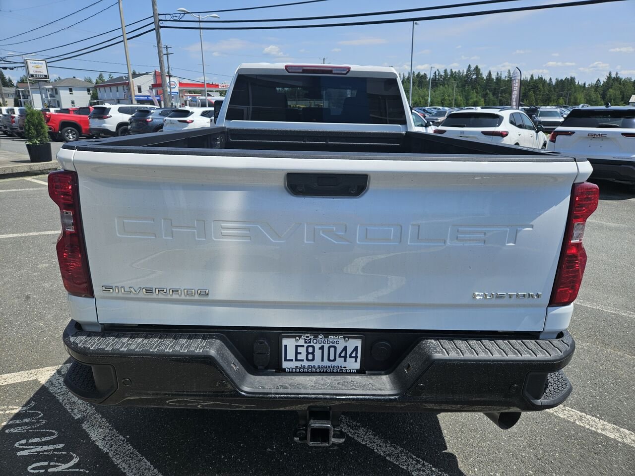 Chevrolet Silverado 2500HD Custom cabine multiplace 4RM 172 po 2026 Blanc sommet Thetford Mines - photo #3