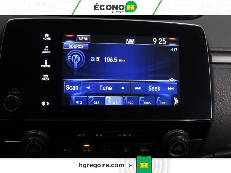 Honda CRV 822125 | LX GR ÉLEC A/C BLUETOOTH CAMÉRA MAGS 2017 Gris Laval - photo #9