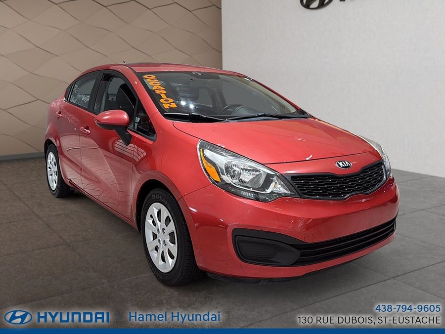 2015 Kia Rio 2015 Red