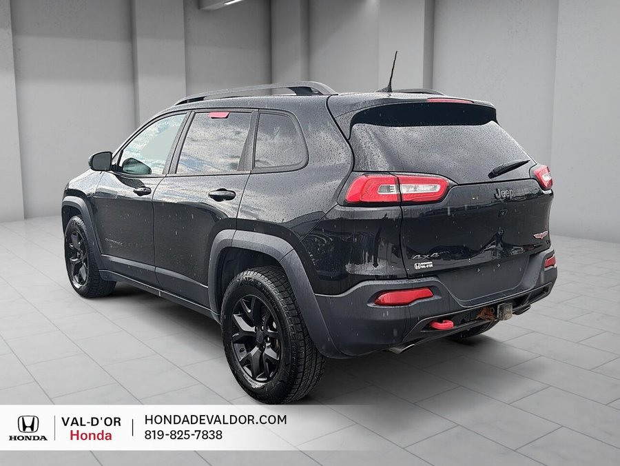 Jeep Cherokee Trailhawk 4 portes 4 roues motrices 2016 2016 Noir