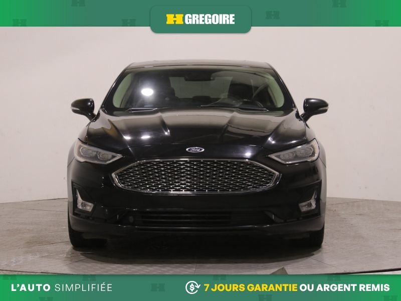 2019 Ford Fusion Black Saint-Eustache - photo #1