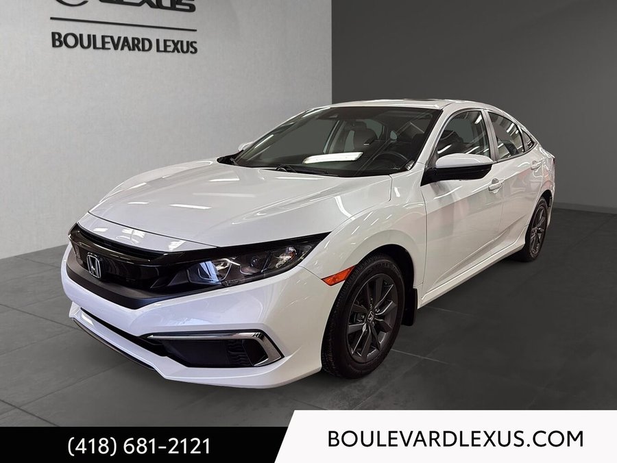 2020 Honda Civic EX White
