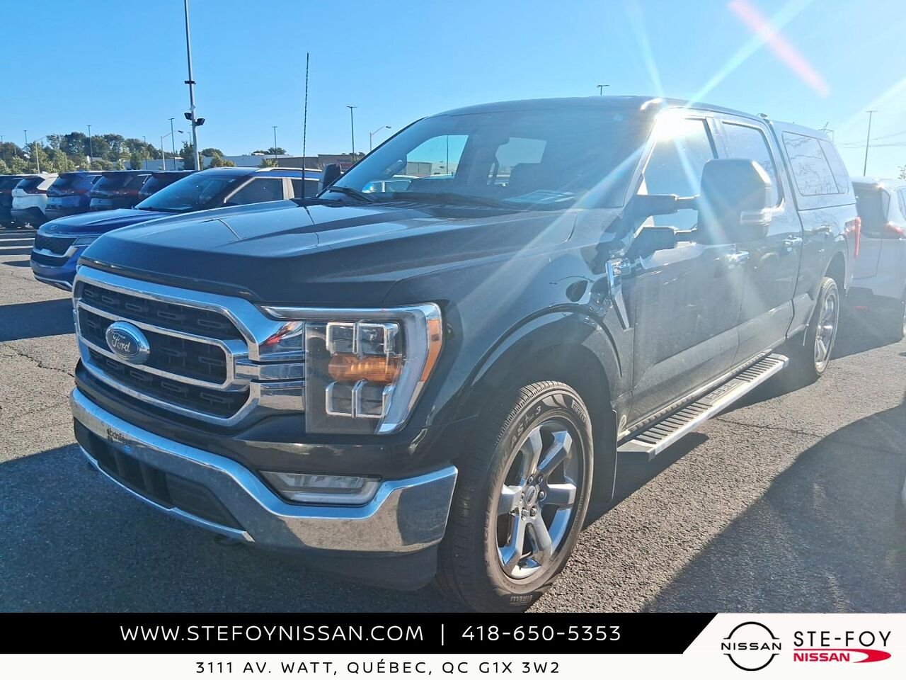 Ford F-150 XLT SUPER CREW 2023 Noir Ste-Foy - photo #0
