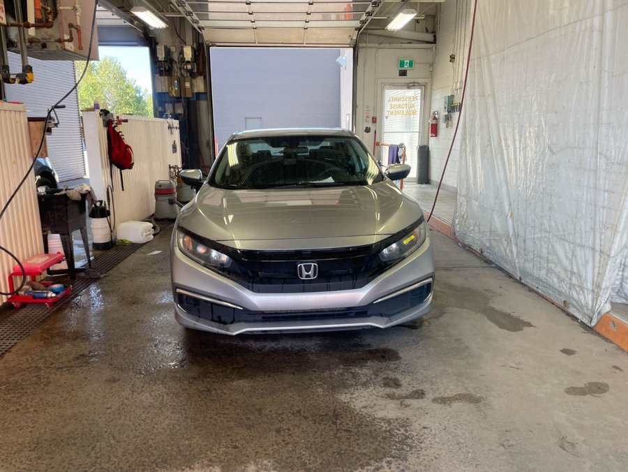 Honda Civic LX AUTO *SIÈGES CHAUF* CARPLAY BLUETOOTH REG ADAPT 2019 Gris