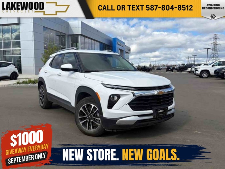 2025 Chevrolet Trailblazer LT AWD 1.3T | Heated Bucket Seats White
