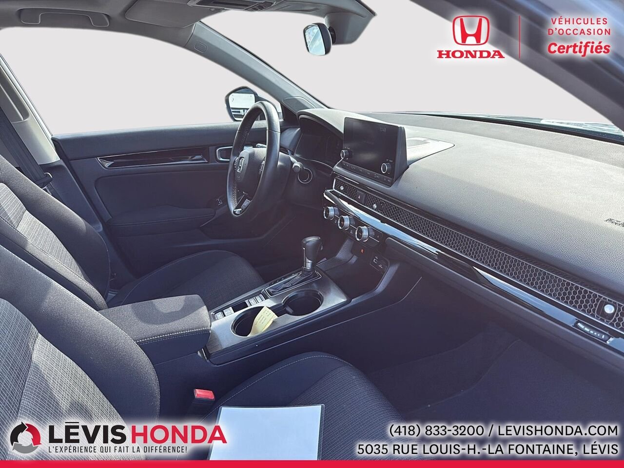 2024 Honda Civic EX EX CVT White Lévis - photo #6