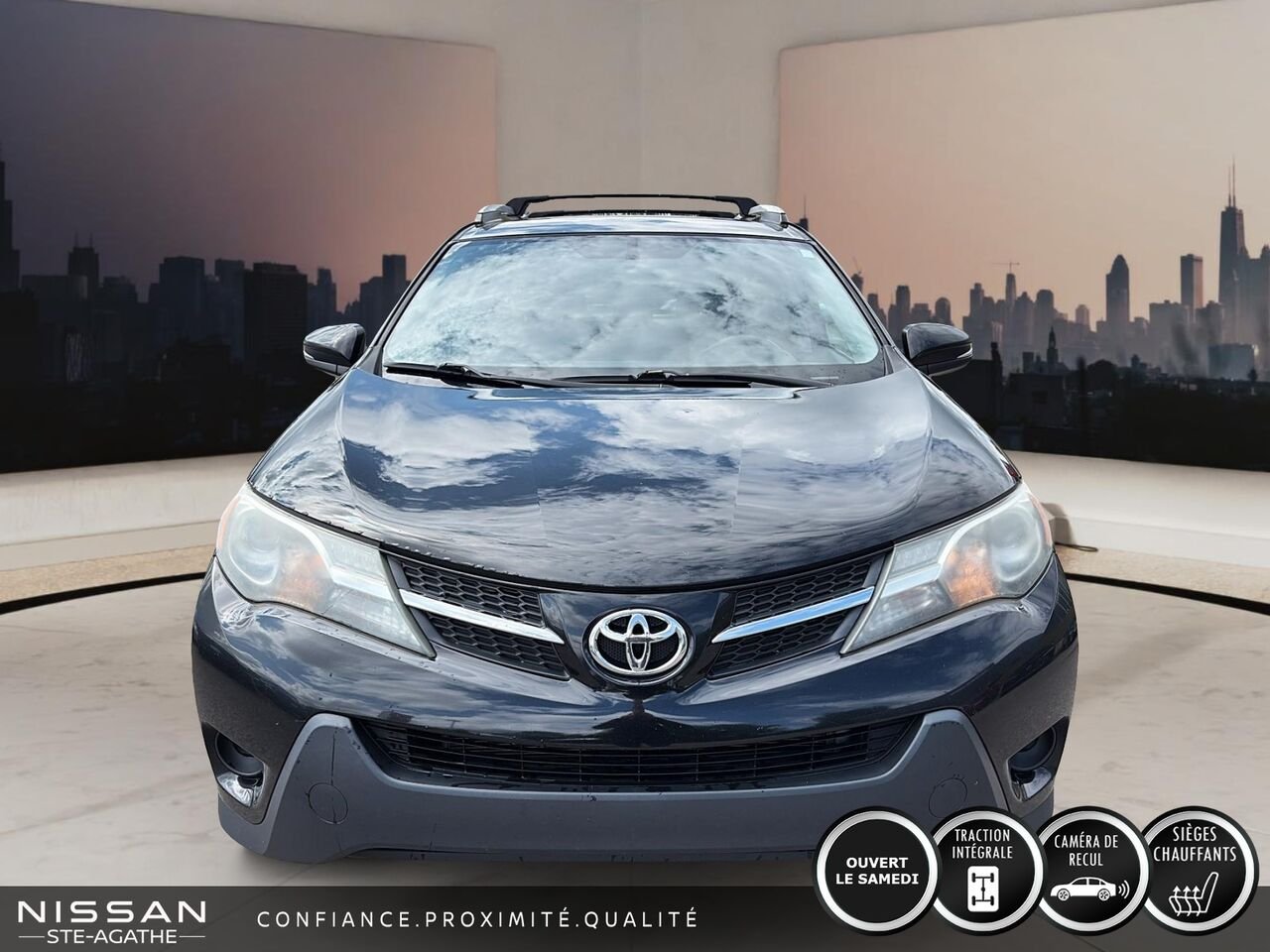 2015 Toyota RAV4 Black Ste-Agathe des Monts - photo #1
