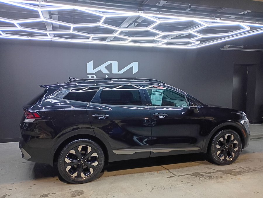Kia Sportage X-Line Limited TI avec intérieur vert 2024 Noir