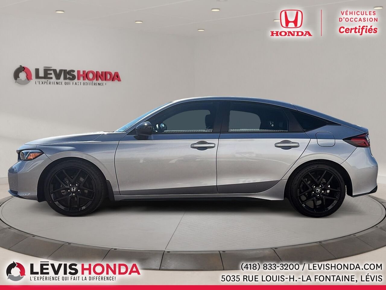 2026 Honda Civic Hayon Sport Sport CVT Silver Lévis - photo #12