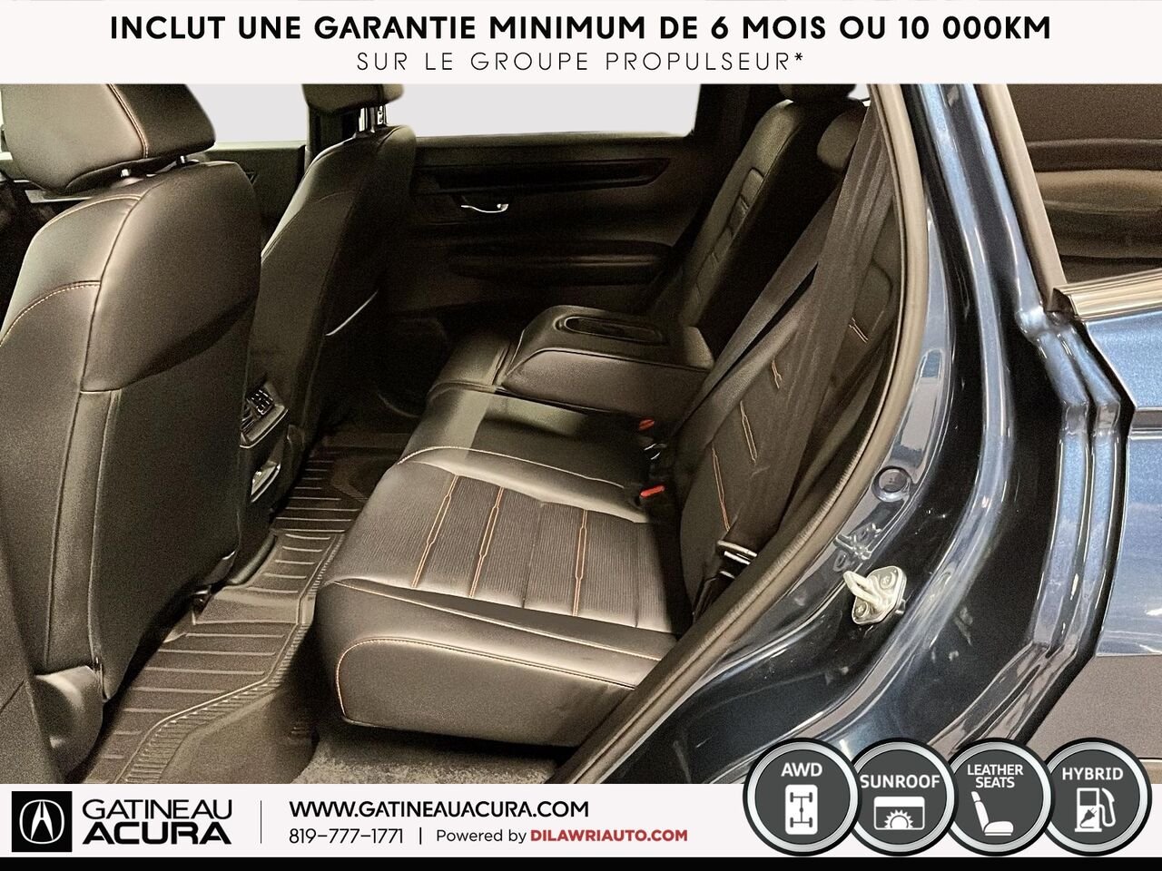 Honda CR-V hybride EX-L Traction Intégrale 2024 Bleu Gatineau - photo #24