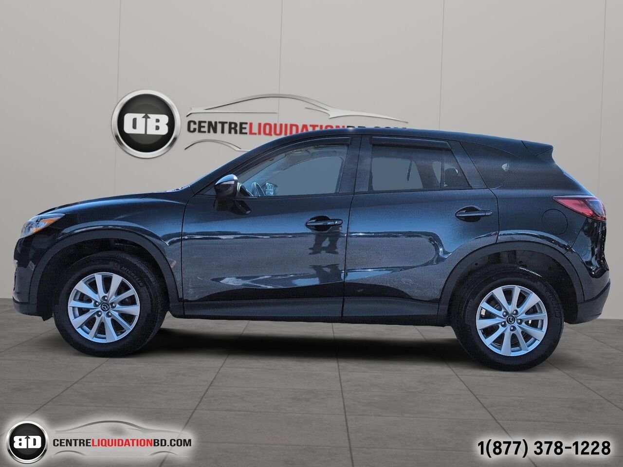 2016 Mazda CX-5 Traction intégrale, 4 portes, boîte automatique, GS | BD0267 Black Granby - photo #8