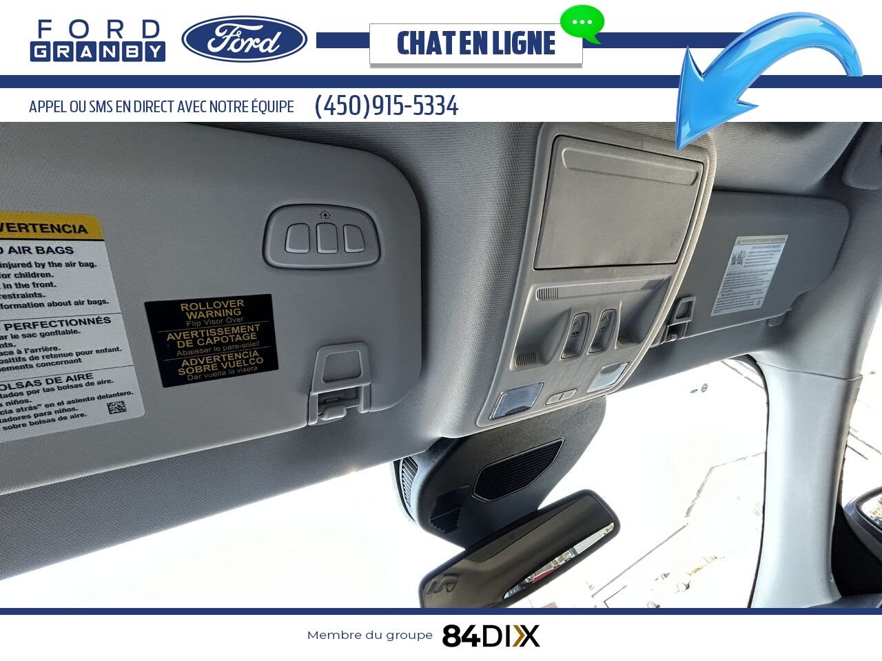 Ford Escape 2025 Noir agate métallisé Granby - photo #17