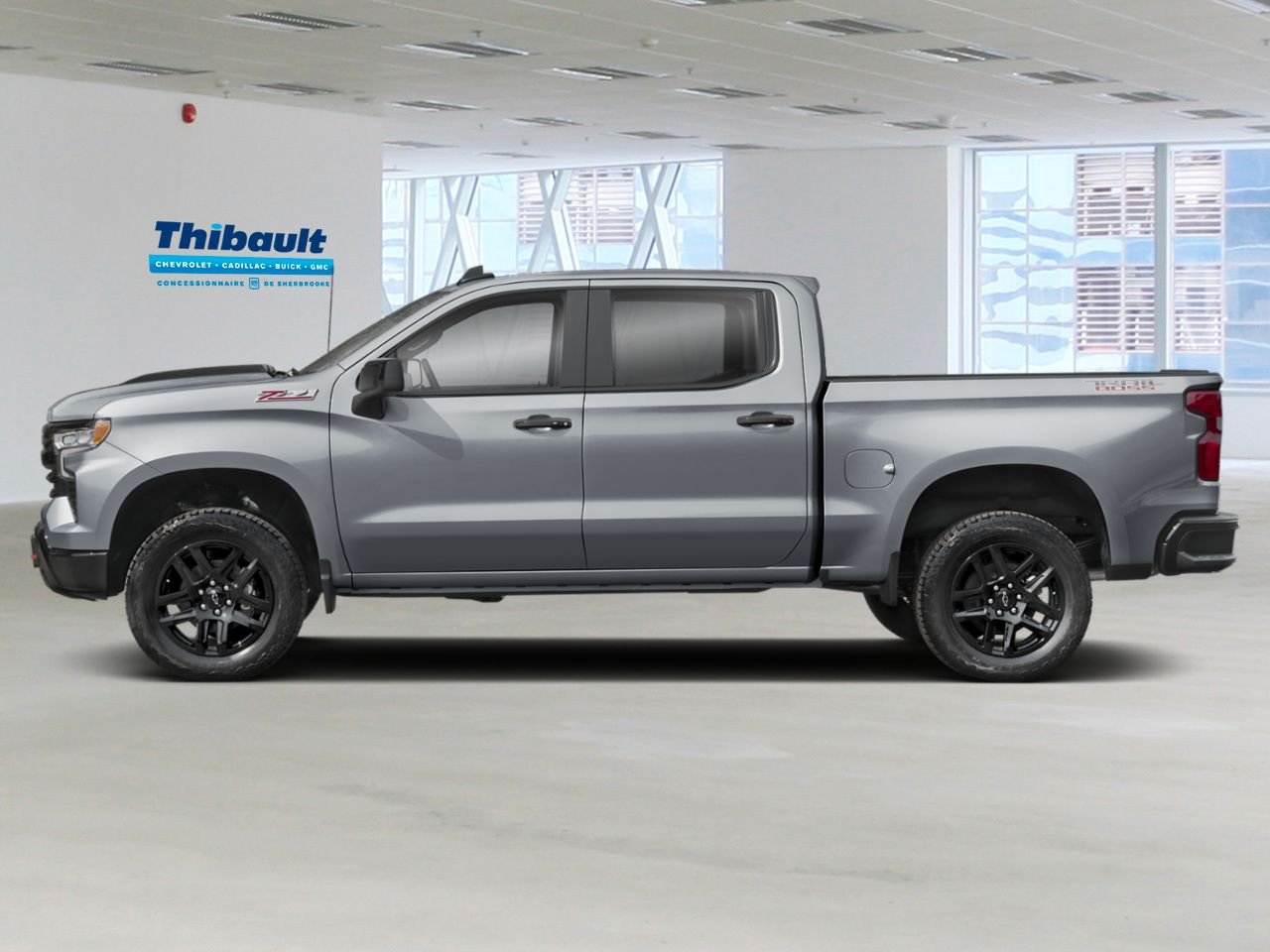 CHEVROLET Silverado 1500 LT Trail Boss cabine multiplace 4RM 157 po 2026 Gris Sherbrooke - photo #1
