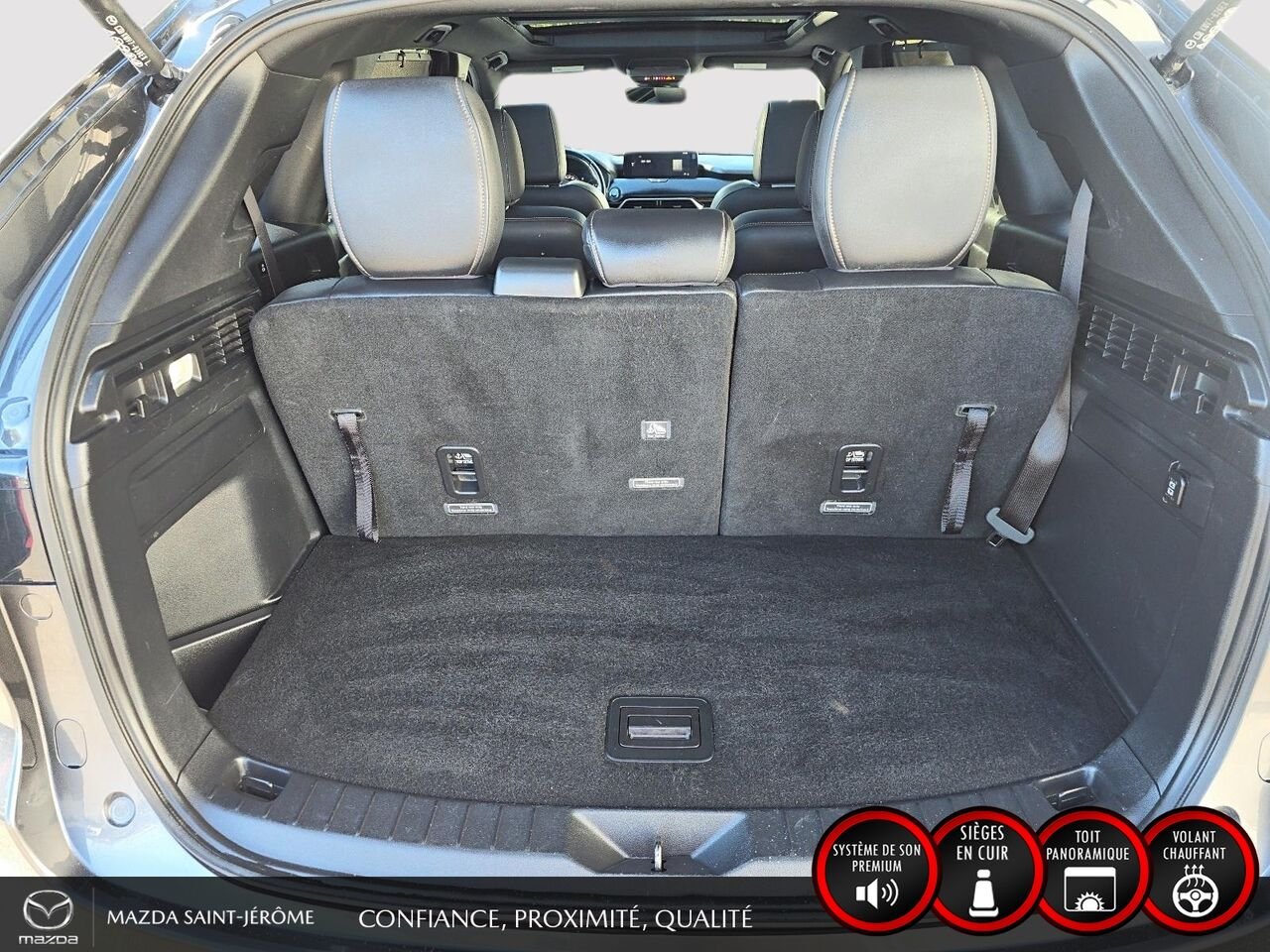 2024 Mazda CX-90 hybride léger GT-P | AWD | TOIT PANORAMIQUE | CUIR NAPPA | BOSE | MAGS Grey Saint-Jérôme - photo #23