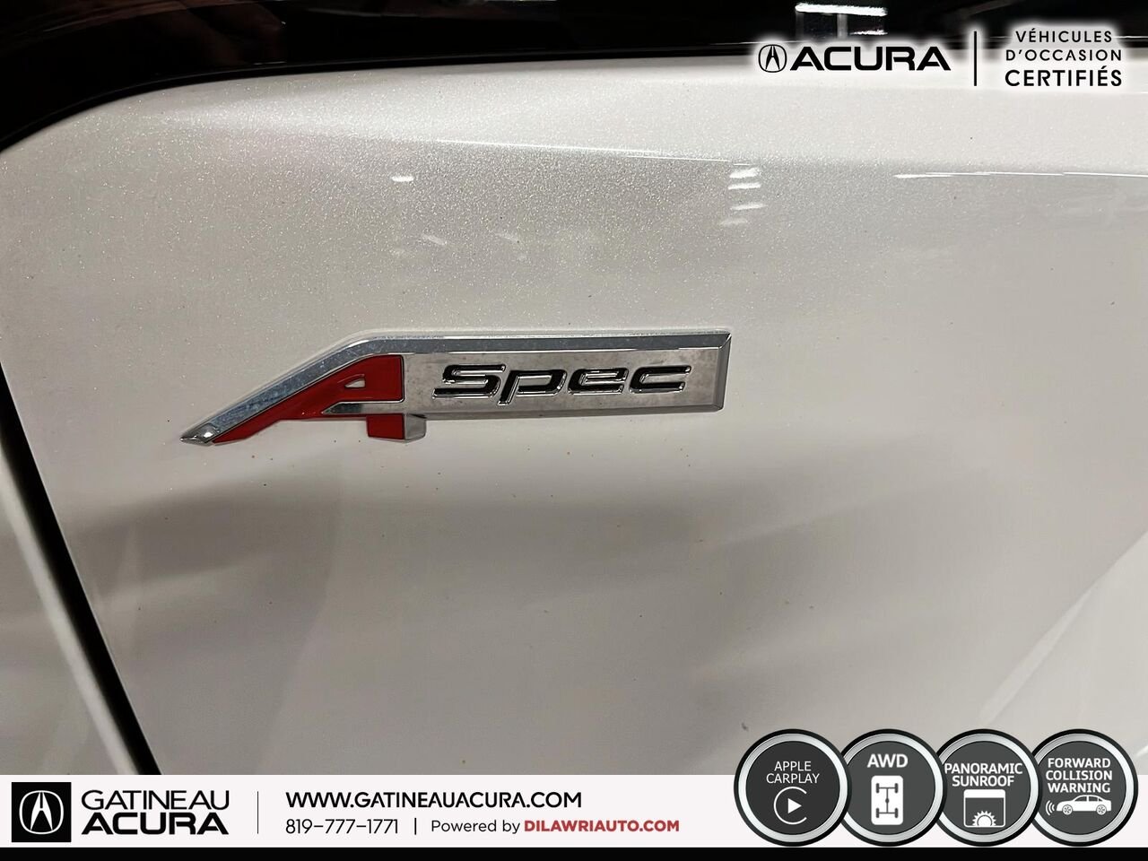2025 Acura ADX A-Spec AWD White Gatineau - photo #18