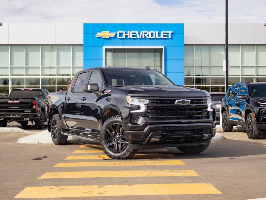 2024 Chevrolet Silverado 1500 RST Premium 5.3L Z71 | Leather Heated Bucket Seats Black