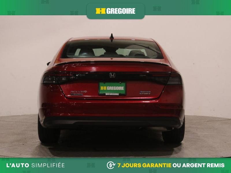 Honda Accord 821487 | Sport AUTO AC TOIT GR ELECT MAGS CAM RECUL BLEUTOO 2023 Rouge Laval - photo #7