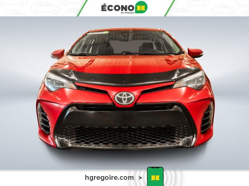 2018 Toyota Corolla Red Blainville - photo #1