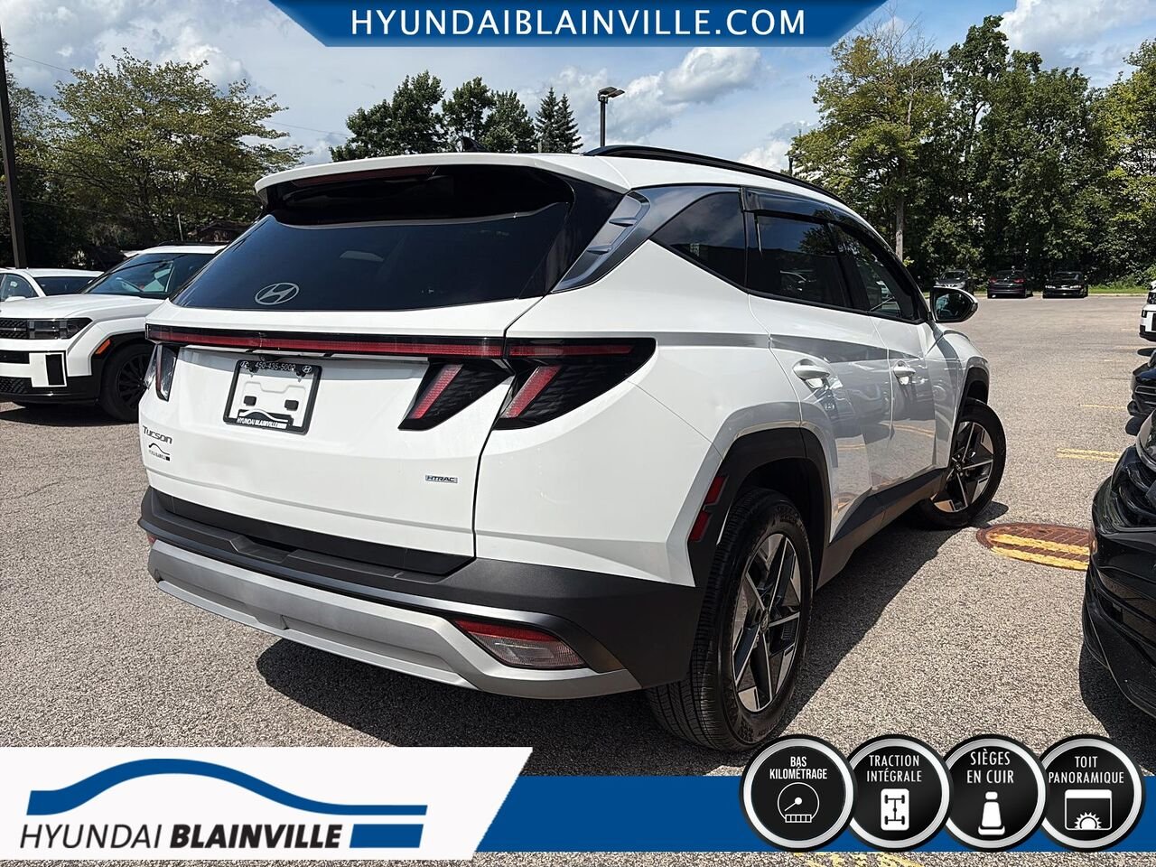 Hyundai Tucson 2025 Blanc Blainville - photo #3