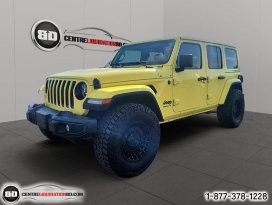 2023 Jeep Wrangler Sahara Altitude Yellow