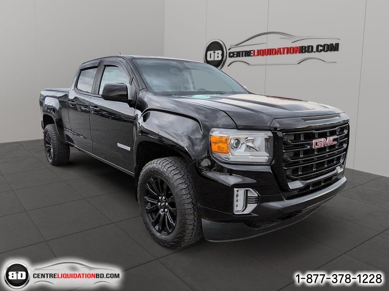 2022 GMC Canyon ELEVATION CREW CAB | BD0439 Black Granby - photo #2