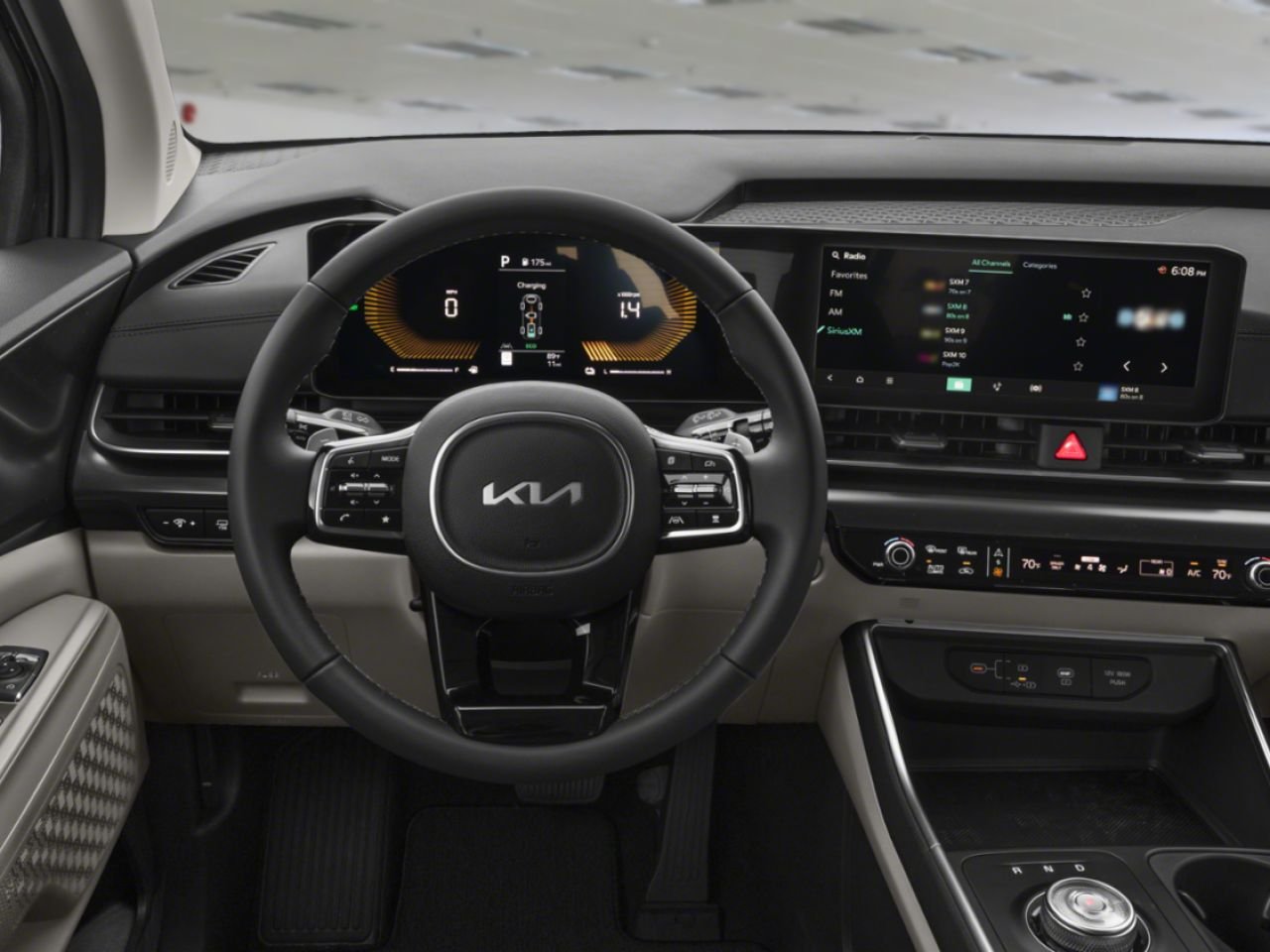 2026 Kia Carnival Hybrid Snow White Pearl Blainville - photo #7