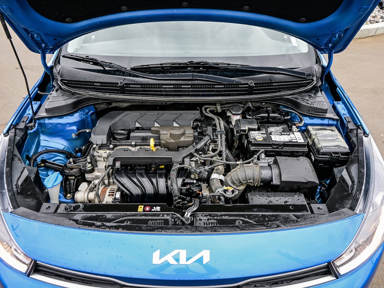 2023 Kia Rio 5-door LX+ IVT Blue Sherwood Park - photo #8