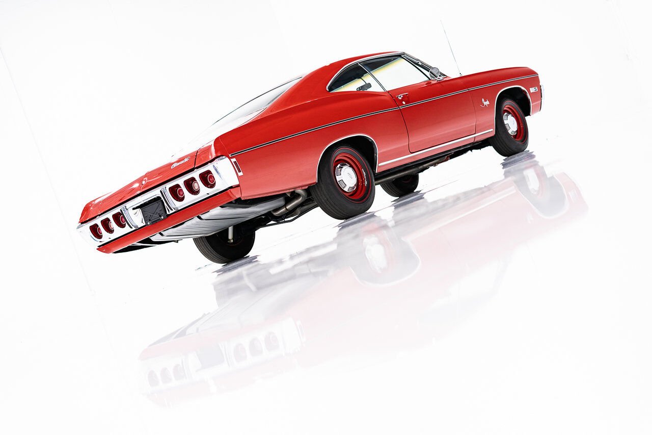 Chevrolet Impala Match N# L72 427/425 4spd 4.56gear Org Bill Of Sale | PRIX EN USD 1968 Rouge Montréal - photo #107