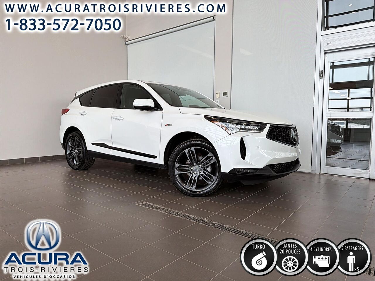White 2024 Acura RDX SUV / Crossover All-Wheel Drive Automatic