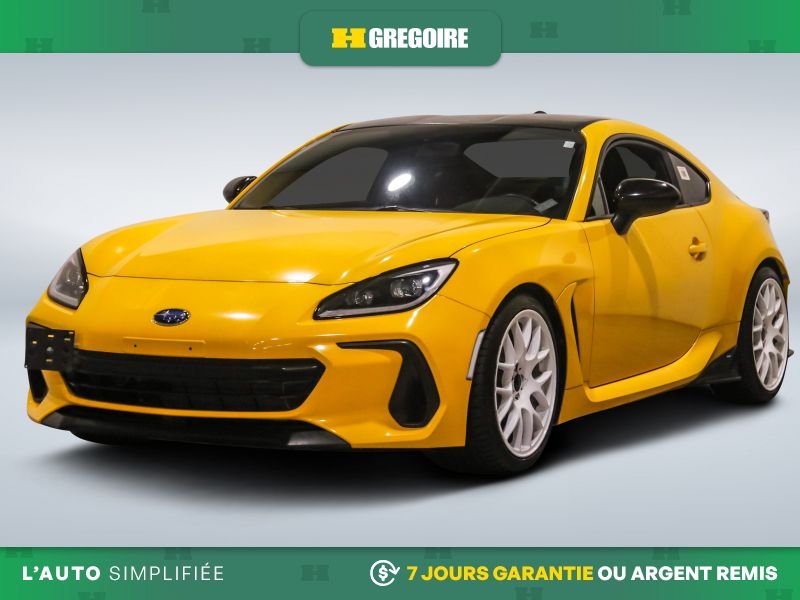 Subaru BRZ Sport-tech VEHICULE WRAP MANUEL AC CUIR GR ELECT M 2022 Gris