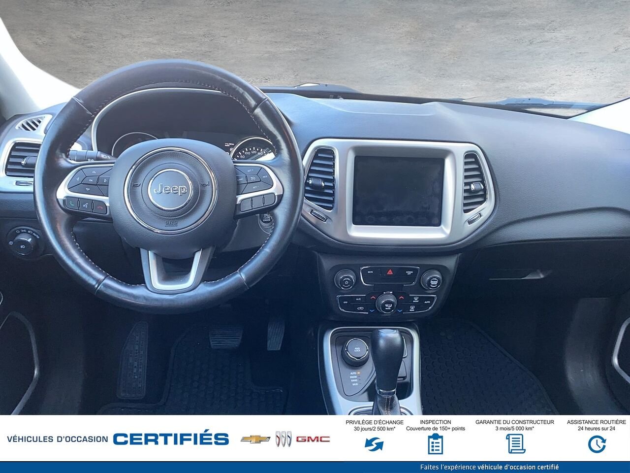 2020 JEEP COMPASS LATITUDE North 4x4 White Montmagny - photo #8