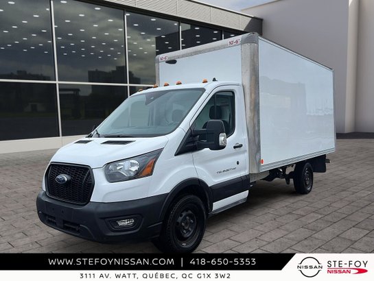 Ford Transit fourgon tronqué T-250 PA 138 po PNBV de 9 070 lb RARS 2024 Blanc
