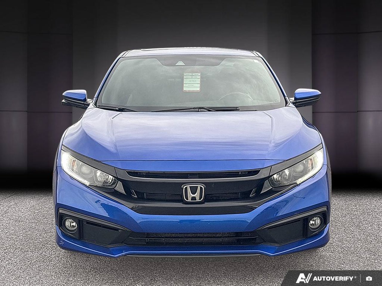 Honda Civic Coupe 2HGFC4B86KH401466 2019 Bleu Mirabel - photo #7