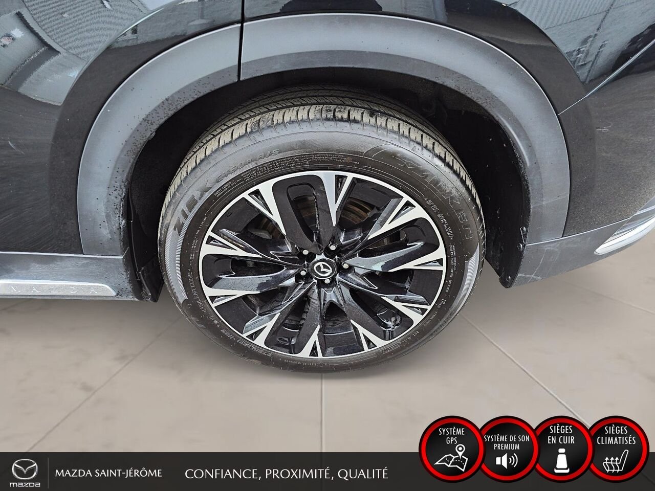 Mazda CX-90 hybride rechargeable GT hybride rechargeable | CUIR NAPPA | TOIT 2 RANGÉES | BOSE 12 HP | AWD | 3e RANGÉE 2025 Noir Saint-Jérôme - photo #10