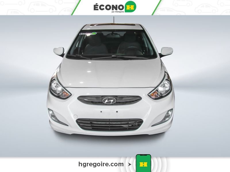 Hyundai Accent 2016 Blanc Saint-Eustache - photo #1