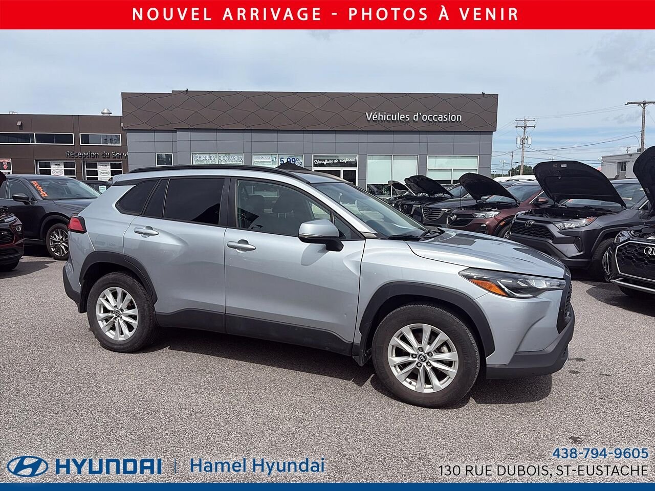 Toyota Corolla Cross 2022 Argent Saint-Eustache - photo #0