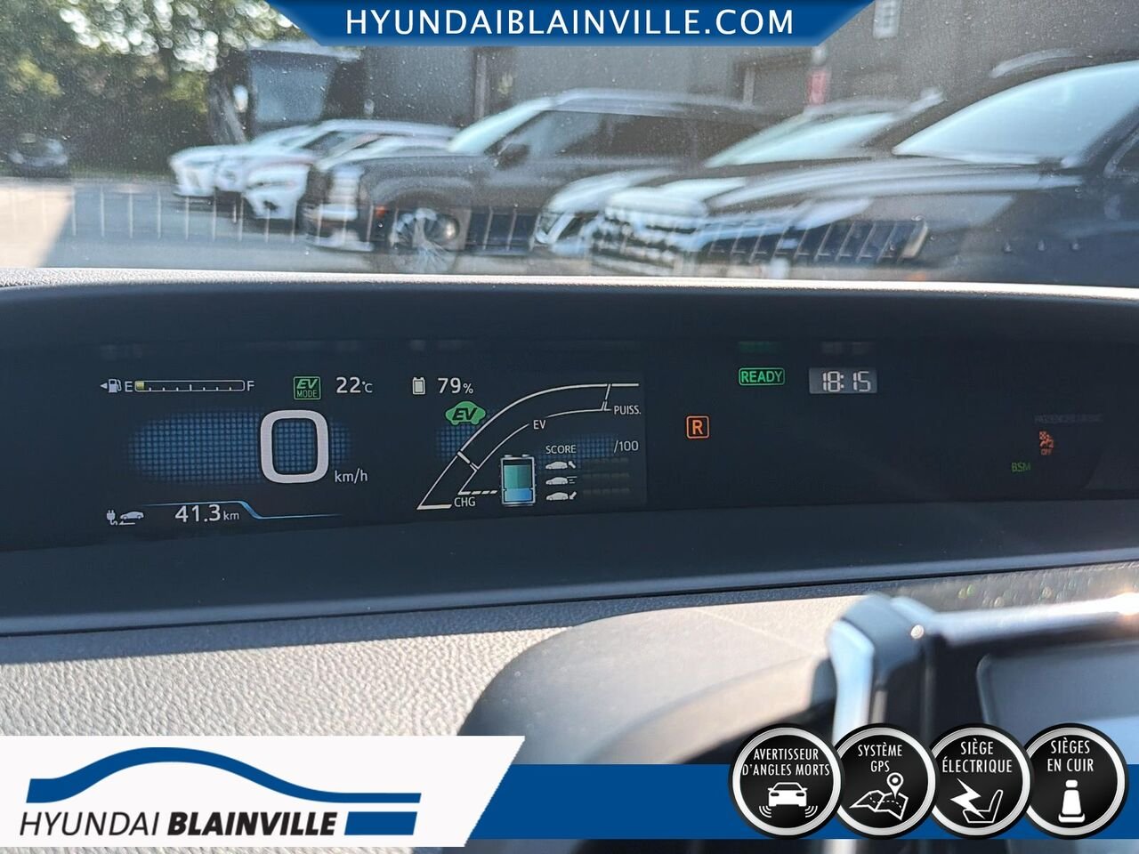 Toyota Prius Prime 2022 Blanc Blainville - photo #18