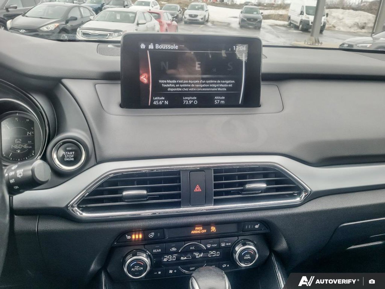 Mazda CX-9 JM3TCBCY3H0133744 2017 Rouge Mirabel - photo #21