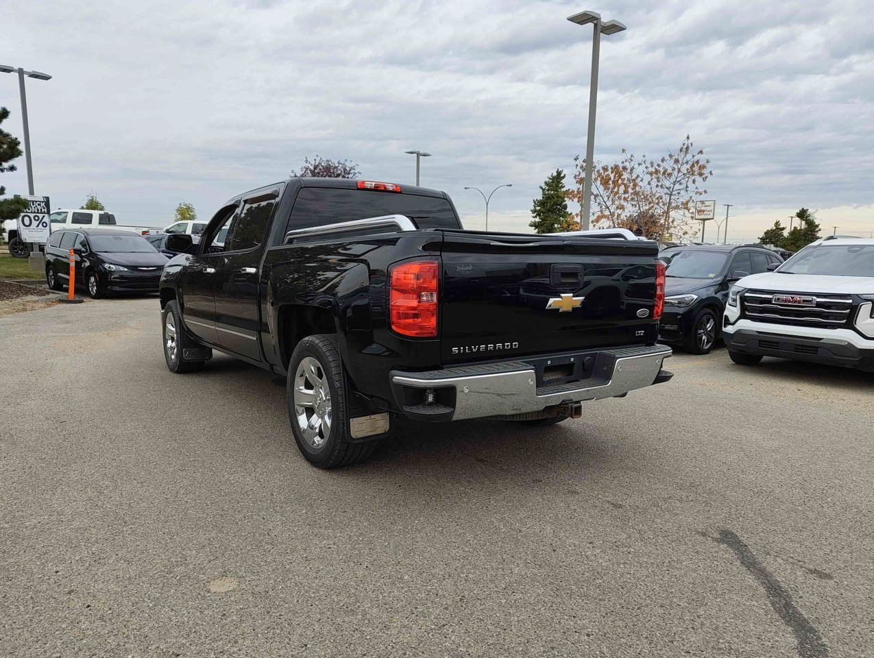 2014 Chevrolet Silverado 1500 4WD Crew Cab Short Box LTZ w/1LZ Black Sherwood Park - photo #4
