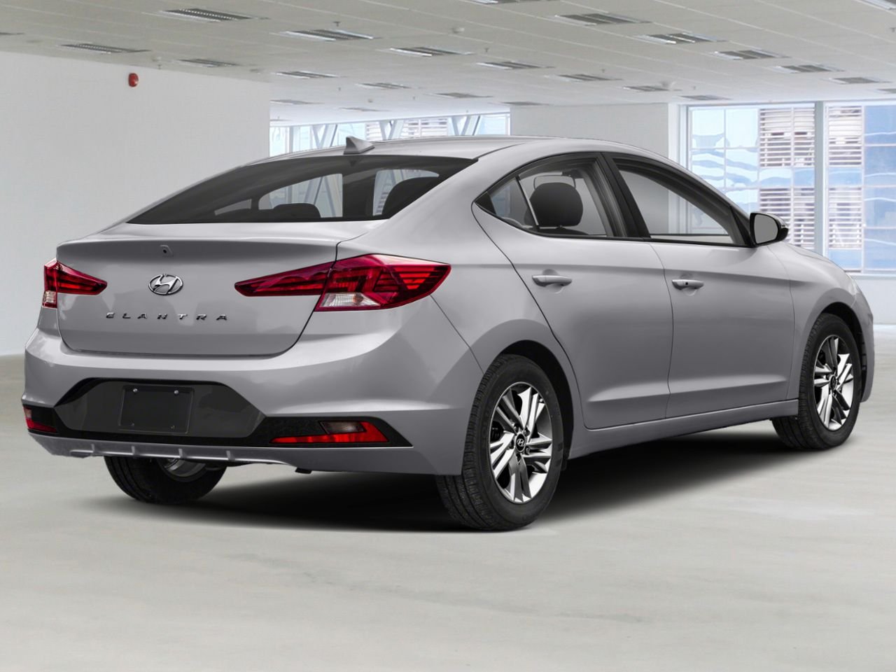 2019 HYUNDAI Elantra Preferred BA avec ensemble Soleil et sécurité Platinum Silver Gatineau - photo #2