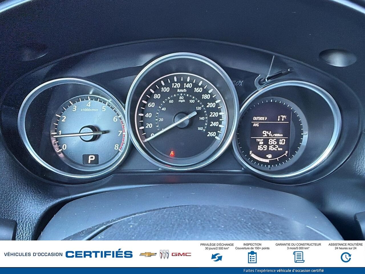 Mazda CX-5 Traction intégrale, 4 portes, boîte automatique, GT 2015 Rouge Montmagny - photo #13